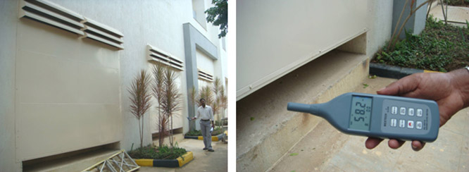 AC Chiller plant room –sound proofing