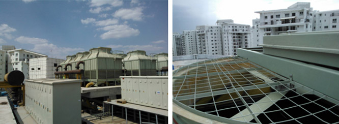 Acoustic Enclosure for Cooling Tower